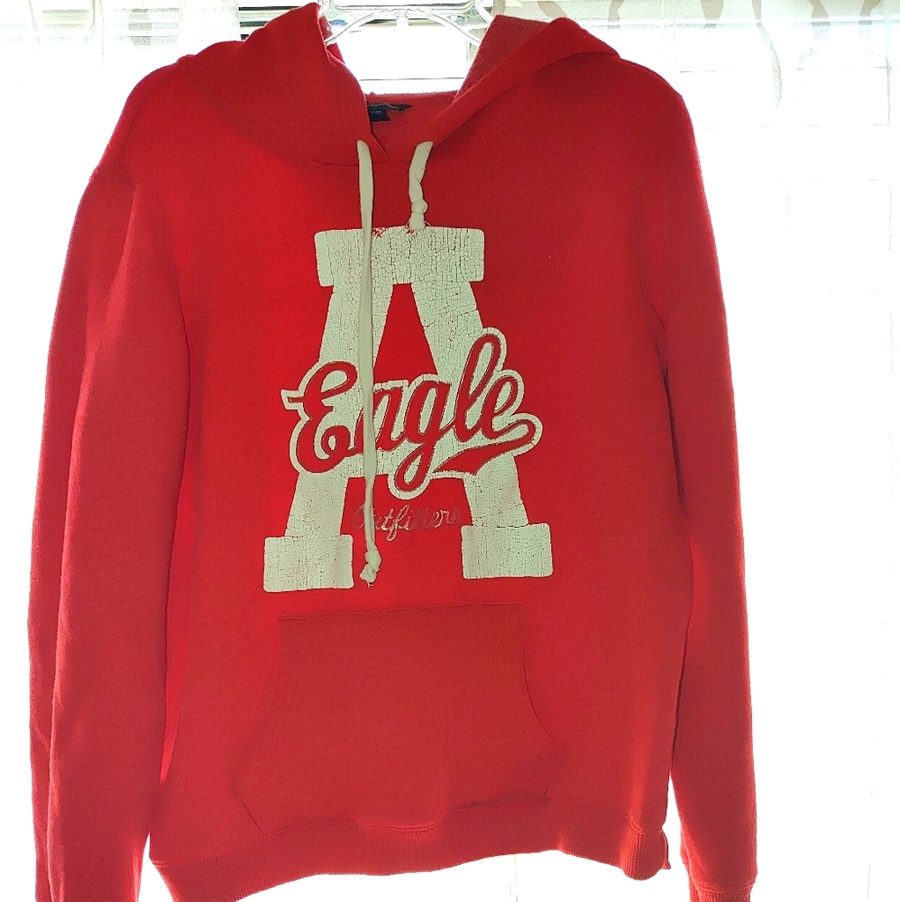American Eagle Red Hoodie